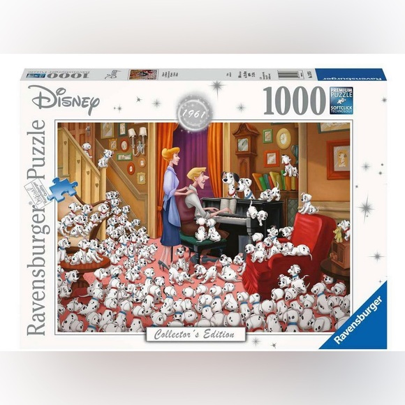 Ravensburger Disney 101 Dalmatians 1000 Piece Jigsaw Puzzle COLLECTOR’S EDITION - Picture 1 of 2